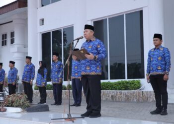 Plh Sekda Asahan Pimpin Upacara Hari Kesadaran Nasional