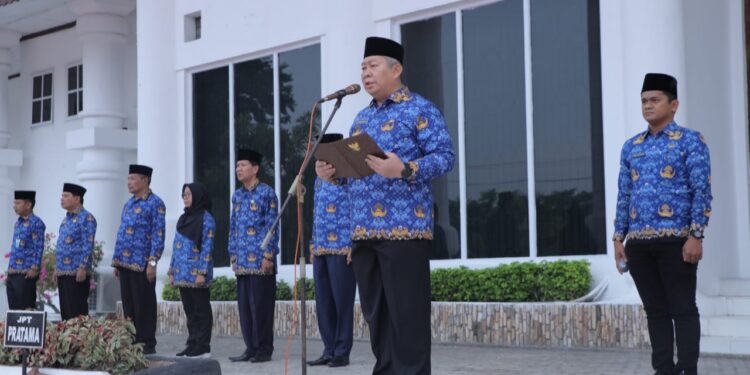 Plh Sekda Asahan Pimpin Upacara Hari Kesadaran Nasional