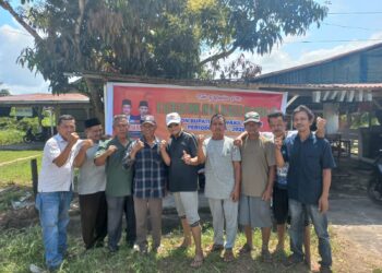 Posko Relawan Dukung Oyon Aja Berdiri di Pulo Sarok