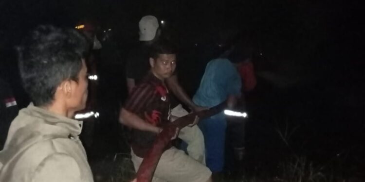 Lima Lahan di Kecamatan Aceh Singkil Kebakaran
