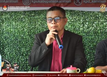 Anggaran Pilkada 2024 Sebesar Rp16,5 M, KPU Karimun : Pemda Baru Cairkan Rp6,6 M