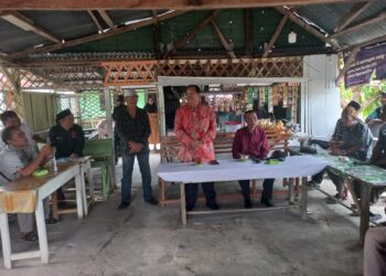 Pasangan Safriadi-Hamzah Sambangi Posko Relawan ‘DOA’ di Pulo Sarok
