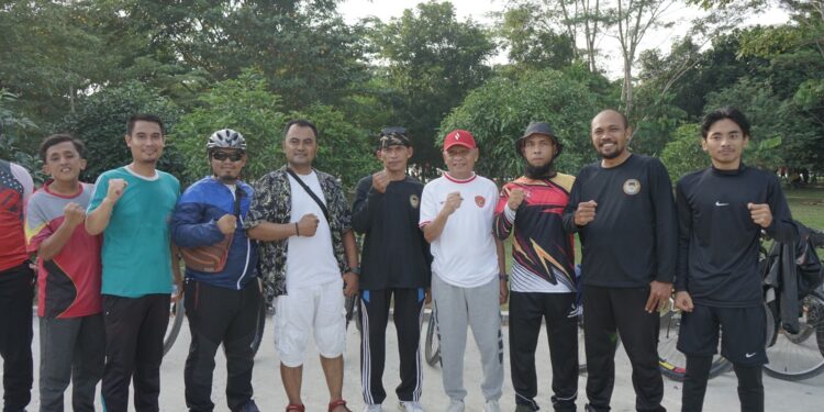 Bupati Asahan Hadiri Car Free Day di Alun-alun Rambate Kisaran