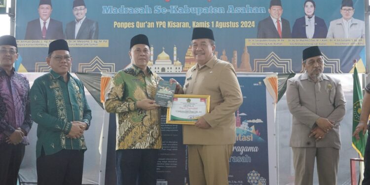 Wabub Asahan Hadiri Launching Buku dan Penguatan Implementasi Moderasi Beragama