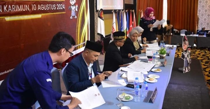 KPU Karimun Tetapkan DPS Pada Pilkada 2024