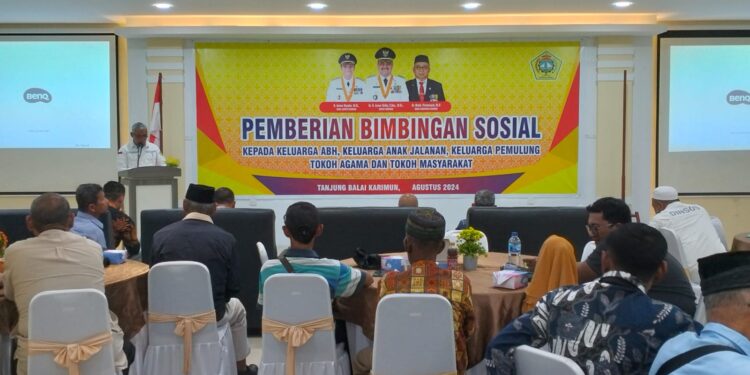 Jumlah ABH, Anak Jalanan dan Pemulung Meningkat, Dinsos Karimun Gelar Bimsos