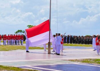 Upacara HUT ke- 79 RI di Karimun Berlangsung Khidmat dan Lancar
