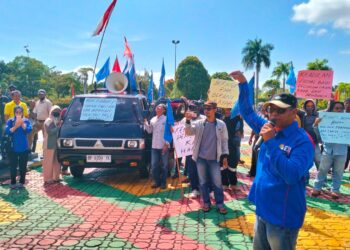 Puluhan Mantan Karyawan PT KG Kembali Demo, Tuntut Hak yang Belum Dibayarkan