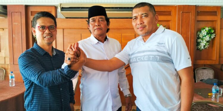 Sebelum Daftar ke KPU Karimun, Iskandar-Rocky Gelar Deklarasi dan Istighosah