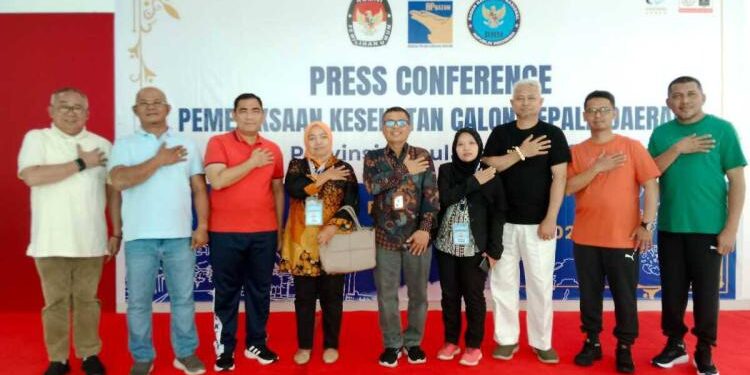 Paslon Bupati dan Wakil Bupati Karimun Jalani Tes Kesehatan di RSBP Batam