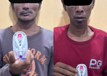 Dua Tersangka Pengedar Narkoba Ditangkap Polisi di Kampung Tua Tanjung Uma Batam