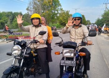 Didukung 6 Parpol, Bakti-Raja Daftar ke KPU Karimun