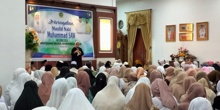 Dihadiri Wagub Marlin, Bupati Rafiq Ajak Masyarakat Teladani Rasulullah SAW