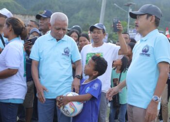 Bupati Asahan Hadiri Turnamen Sepak Bola Piala Penasehat Korpri Kota Medan Se- Sumatera Utara