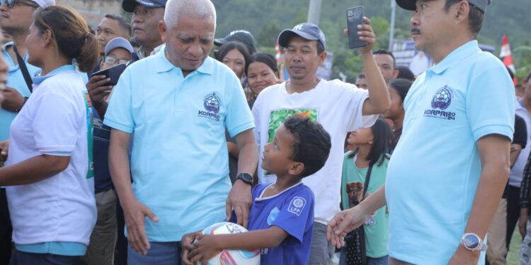 Bupati Asahan Hadiri Turnamen Sepak Bola Piala Penasehat Korpri Kota Medan Se- Sumatera Utara