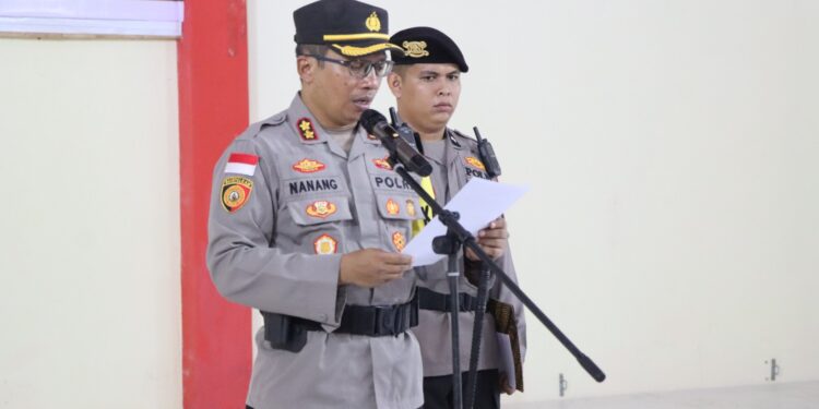 Dua Perwira Polres Natuna Mutasi, Kapolsek Bunguran Timur dan Kabag SDM