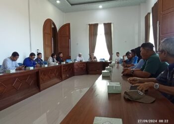 PWI Natuna Silaturahmi Dengan PJS Bupati, Dr Rika Azmi