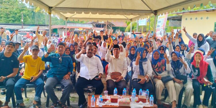 Kampanye Dialogis di Kecamatan Meral, Rafiq Minta Masyarakat Berjuang Bersama