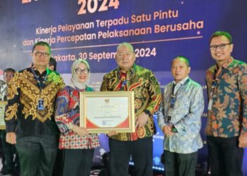 Pemkab Asahan Raih Penghargaan Nominasi Anugerah Layanan Investasi 2024