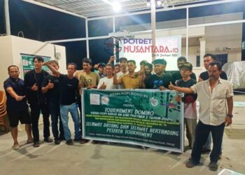 Tournament Domino Kedai Kopi Ridho 99 and Partner Resmi Ditutup, Ini Pemenangnya