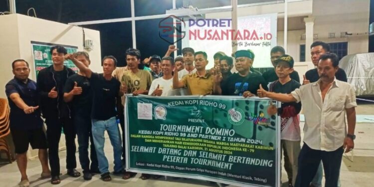 Tournament Domino Kedai Kopi Ridho 99 and Partner Resmi Ditutup, Ini Pemenangnya
