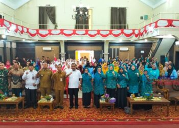 Bupati Aunur Rafiq Buka Jambore Kader Posyandu Kecamatan Karimun Tahun 2024