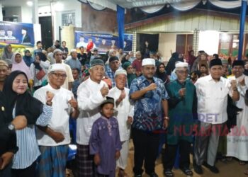 Silahturahmi Dengan Warga Teluk Air, BaRa: Mohon Doa Restu dan Dukungannya