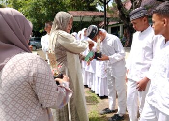 UPTD SMPN 1 Pulau Rakyat Peringati Maulid Nabi Muhammad SAW