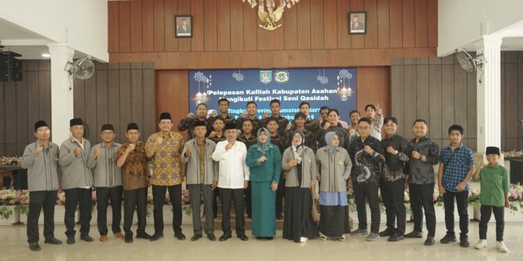 56 Kafilah Kabupaten Asahan Siap Bertanding di FSQ Tingkat Provinsi