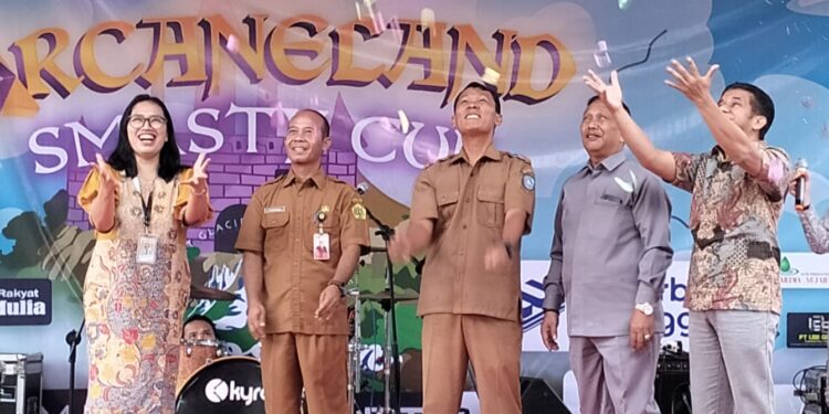 SMAS Santo Yusup Gelar SMASTY CUP I, Kadispora Karimun Beri Apresiasi