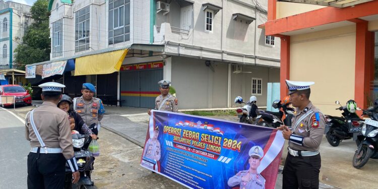 3 Hari Pelaksanaan Ops Zebra Seligi 2024, Satlantas Polres Lingga Dapati Puluhan Pelanggar