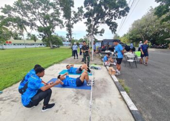 Lanud RSA Natuna Tes Fisik untuk UKP 2025