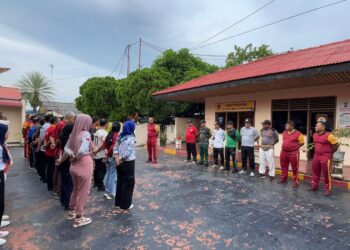 Jelang Pilkada 2024, Polsek Balai Karimun Jalin Sinergitas Lewat Olahraga