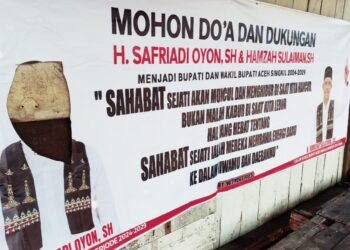 Spanduk Paslon Nomor Urut 1 Dirusak OTK, Tim Kampanye Serukan Demokrasi Sehat