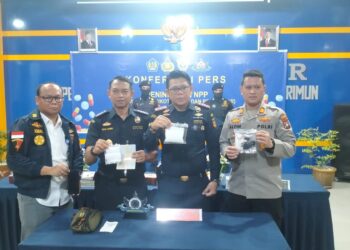 KPPBC TMP B Tanjung Balai Karimun Berhasil Gagalkan Penyeludupan 140 Gram Sabu