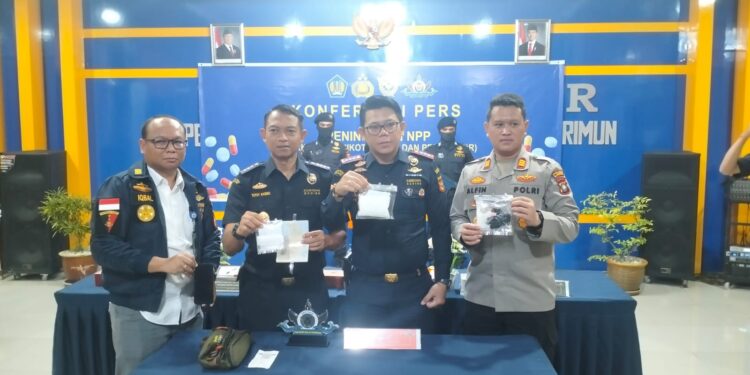 KPPBC TMP B Tanjung Balai Karimun Berhasil Gagalkan Penyeludupan 140 Gram Sabu
