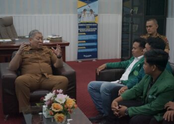 Ikatan Pelajar Al-Washliyah Audensi Bersama Sekda Asahan