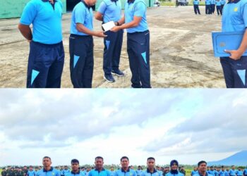 Danlanud RSA Natuna Apresiasi Personel Berprestasi