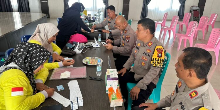 Cek Kesehatan Personel