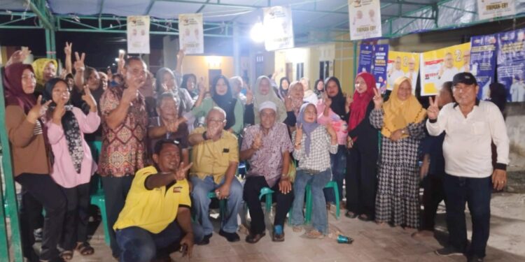 Ratusan Warga Perumahan Jasmine, Antusias Sambut Kampanye Paslon Firman-Ery