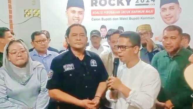 Iskandar-Rocky Klaim Menang dari Fire dan BaRa di Pilkada 2024
