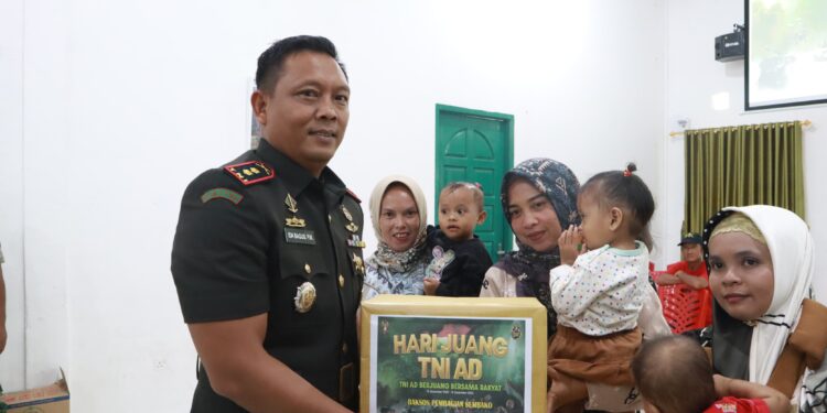 Peringatan Hari Juang TNI AD ke- 79, Kodim 0317/TBK Gelar Bhakti Kesehatan dan Donor Darah