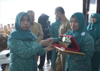 Kader Posyandu Rahuning Dapat Piagam Penghargaan Berprestasi