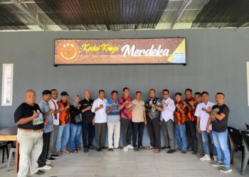 Ormas Kabupaten Lingga Adakan Kopi Morning Jalin Komunikasi