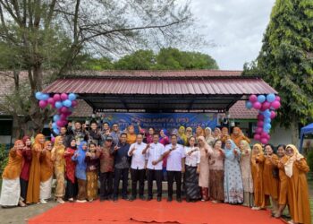 Dihadiri Disdik Asahan, UPTD SMPN 1 Pulau Rakyat Gelar Panen Karya P.5