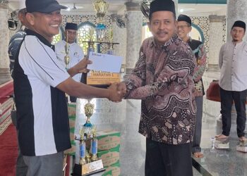 DMI Aceh Singkil Umumkan Pemenang Lomba Kebersihan Masjid Tahun 2024