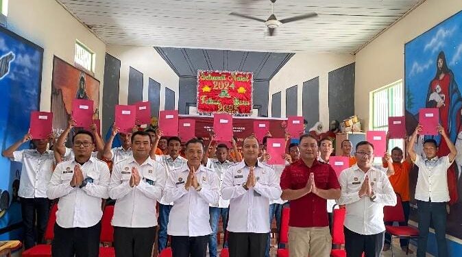 16 Napi Dapat Kado Natal dari Rutan Karimun