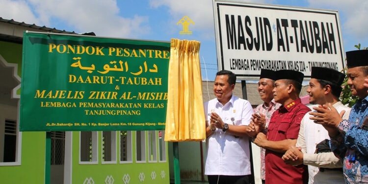 Peresmian Mesjid