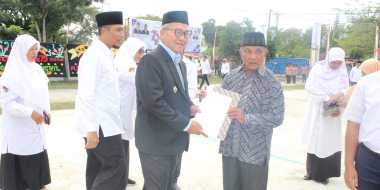 PJ Bupati Hibahkan Tanah Untuk Bangun Kantor FKUB Aceh Singkil