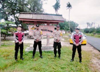 Polres Lingga Gelar Patroli Usai Libur Nataru 2024-2025